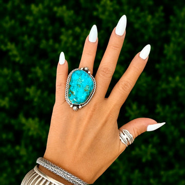 The Kyrion Ring (Adjustable) - Kingman by Johnny Dixon