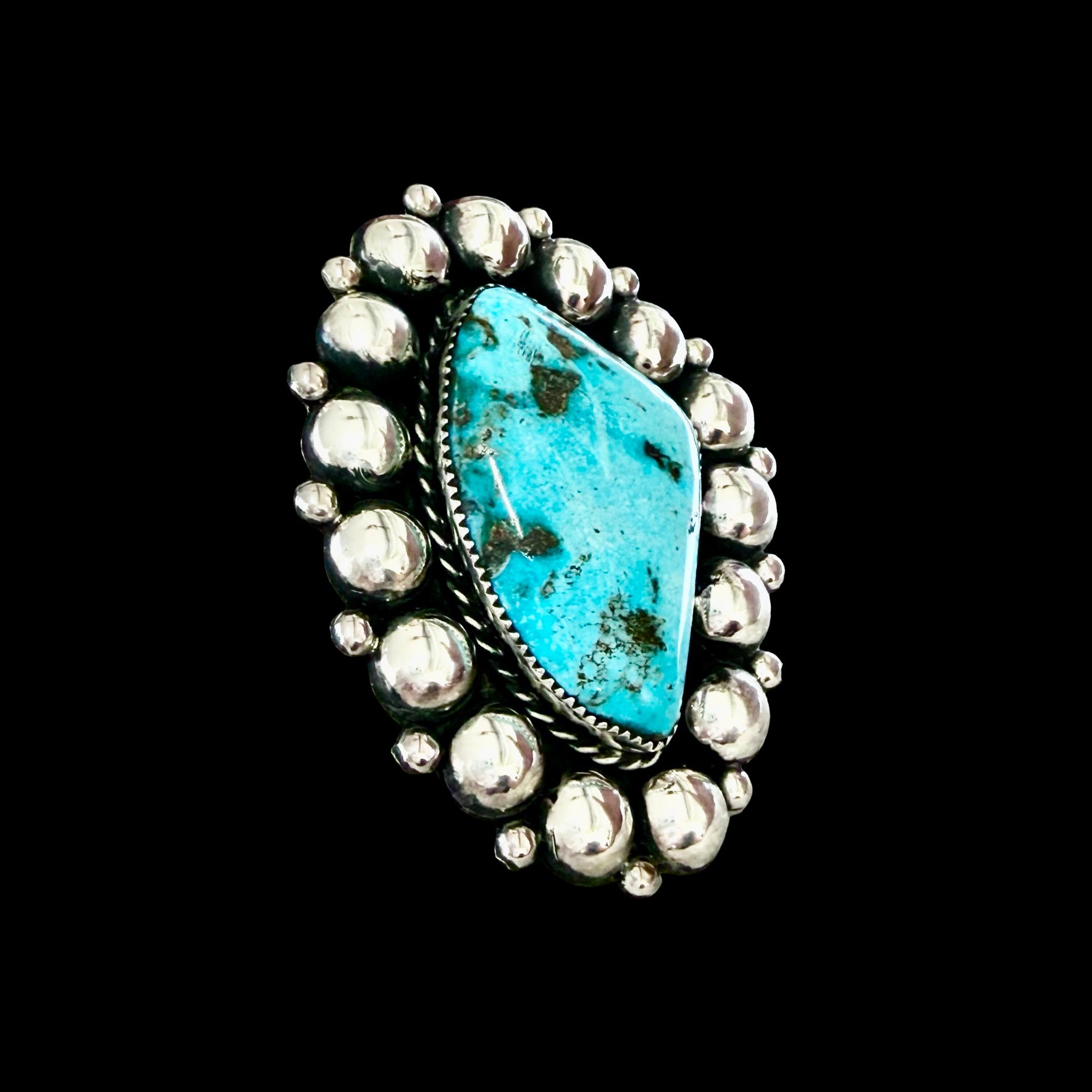 The Della Ring - Fox Turquoise by Marcus Chavez