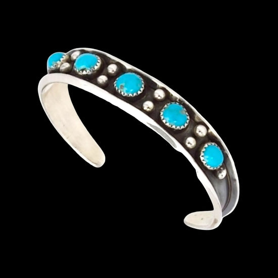 Sterling Stackers bracelet handcrafted by Native American artist Paul Largo