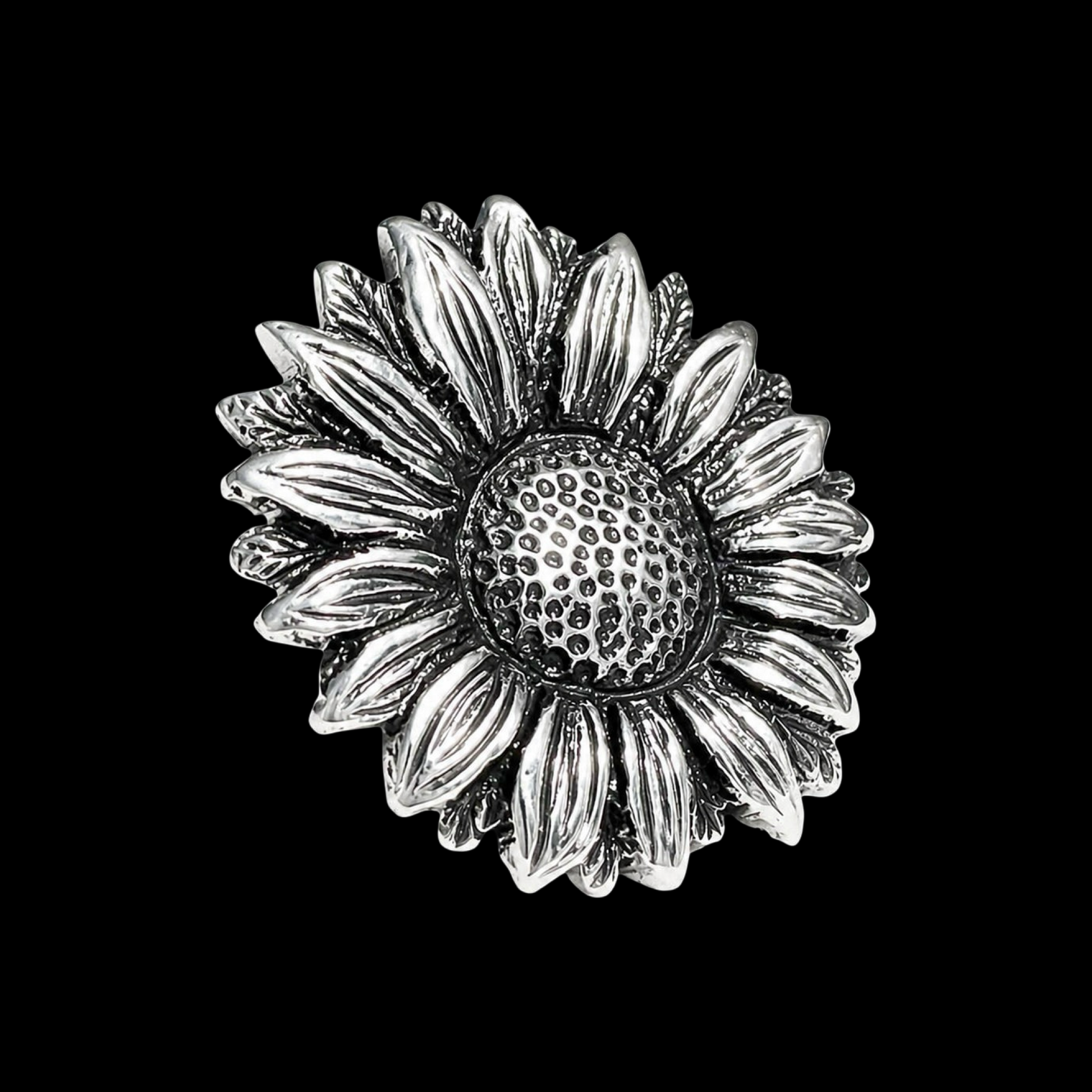 Sterling Silver ring handcrafted by Native American artist Ryan Chee