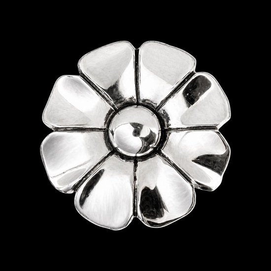 Sterling Silver ring handcrafted by Native American artist Ryan Chee