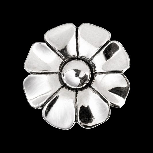 Sterling Silver ring handcrafted by Native American artist Ryan Chee
