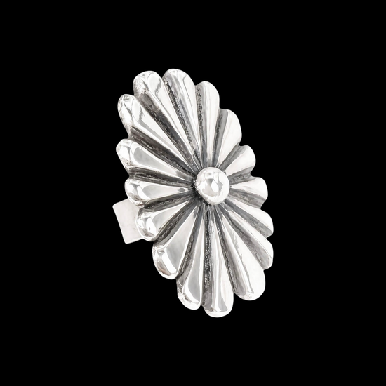 Sterling Silver ring handcrafted by Native American artist Ryan Chee