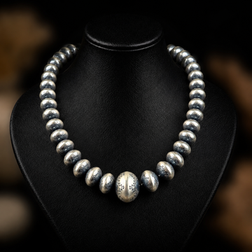Handcrafted navajo pearls handcrafted by Native American artist Bryannen Halwood