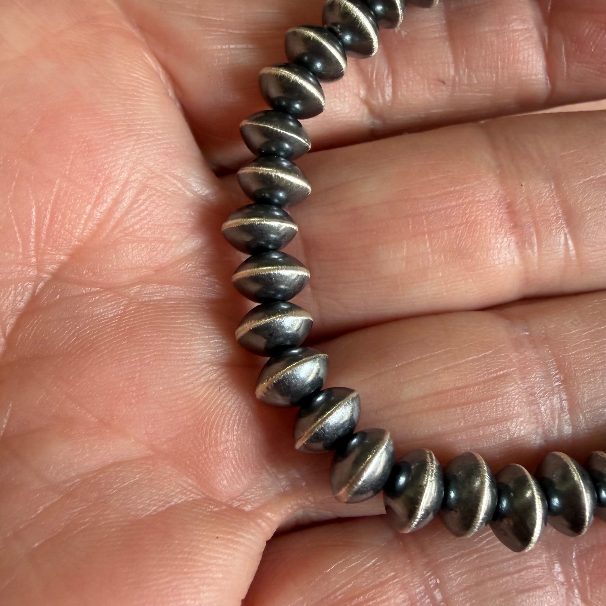 Sterling Silver Handcrafted jewelry handcrafted by Native American artist LaVina Dawes