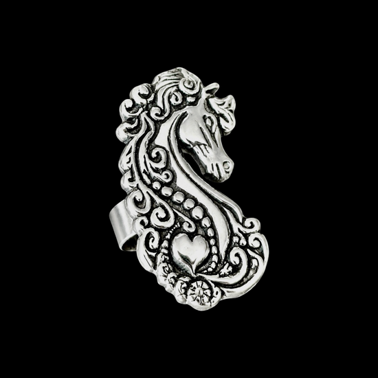 Sterling Silver ring handcrafted by Native American artist Ryan Chee