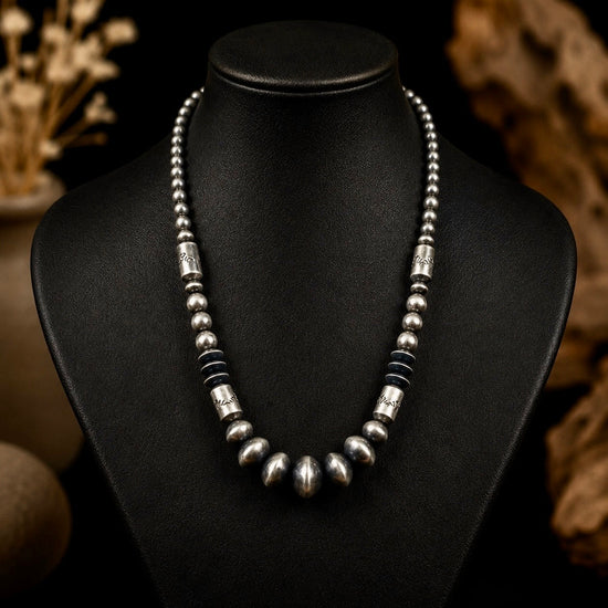 Handcrafted navajo pearls handcrafted by Native American artist Rose Martin