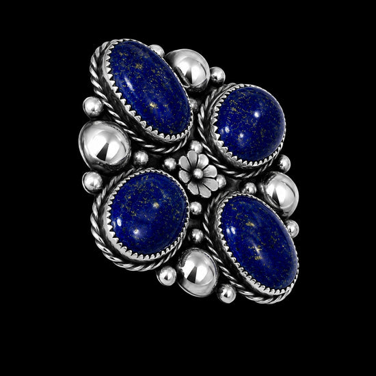 The Brynn Ring - Lapis Lazuli By Marcus Chavez