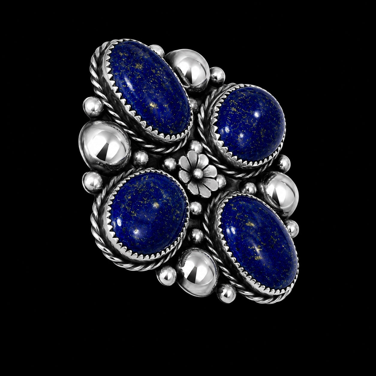 The Brynn Ring - Lapis Lazuli By Marcus Chavez