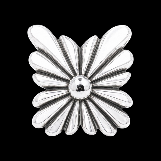 Sterling Silver ring handcrafted by Native American artist Ryan Chee
