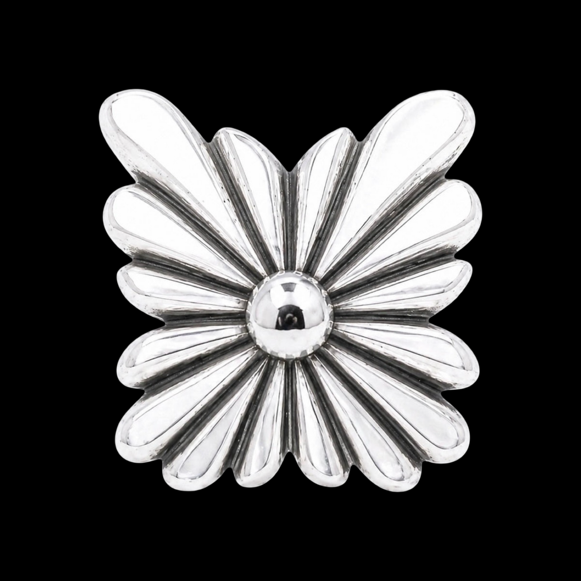 Sterling Silver ring handcrafted by Native American artist Ryan Chee