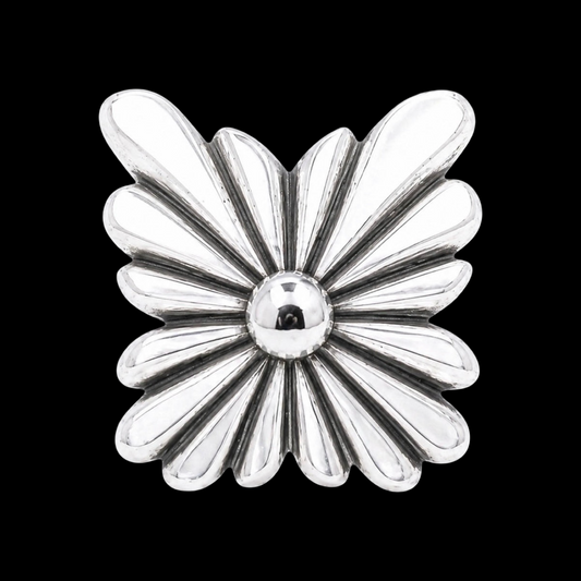 Sterling Silver ring handcrafted by Native American artist Ryan Chee