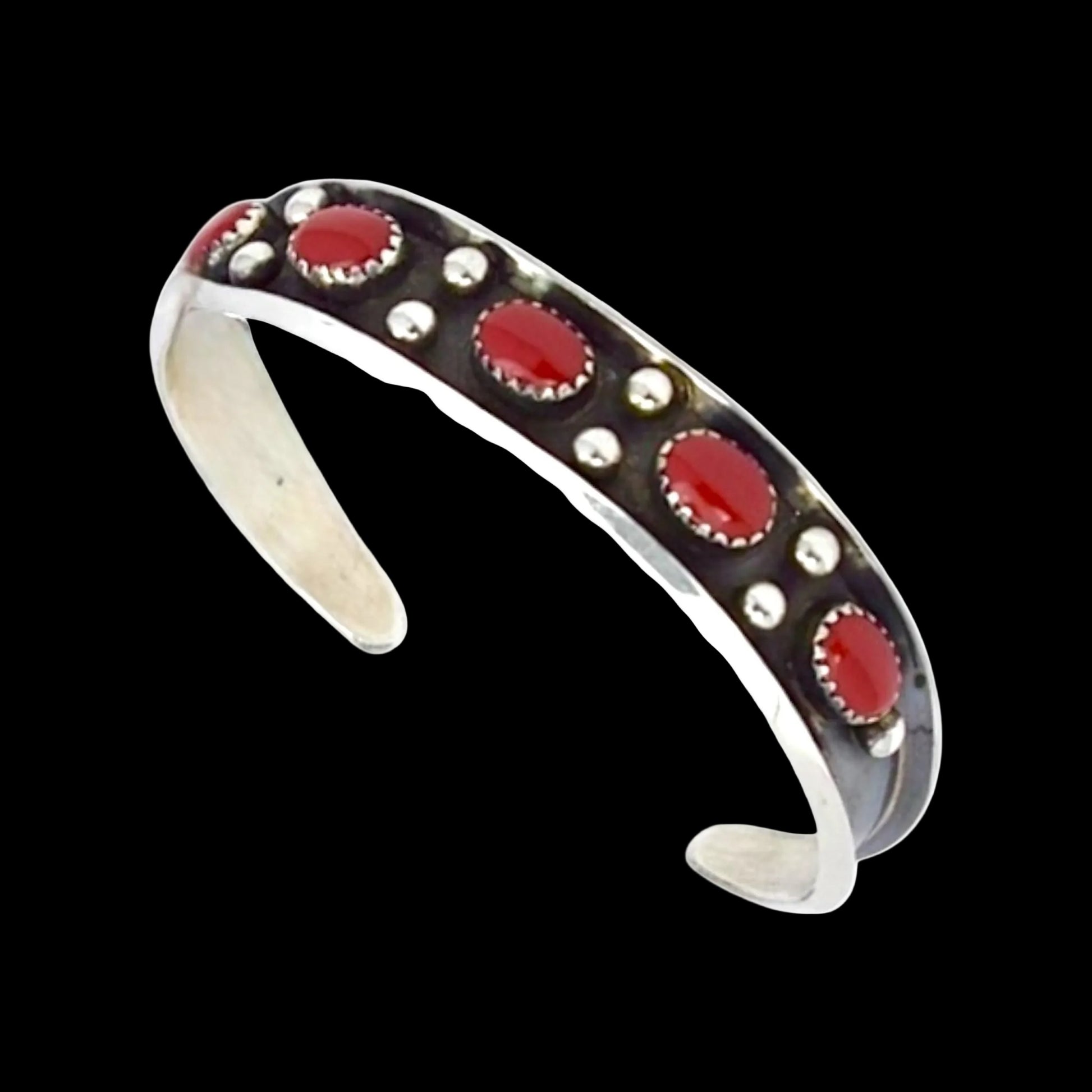 Sterling Stackers bracelet handcrafted by Native American artist Paul Largo