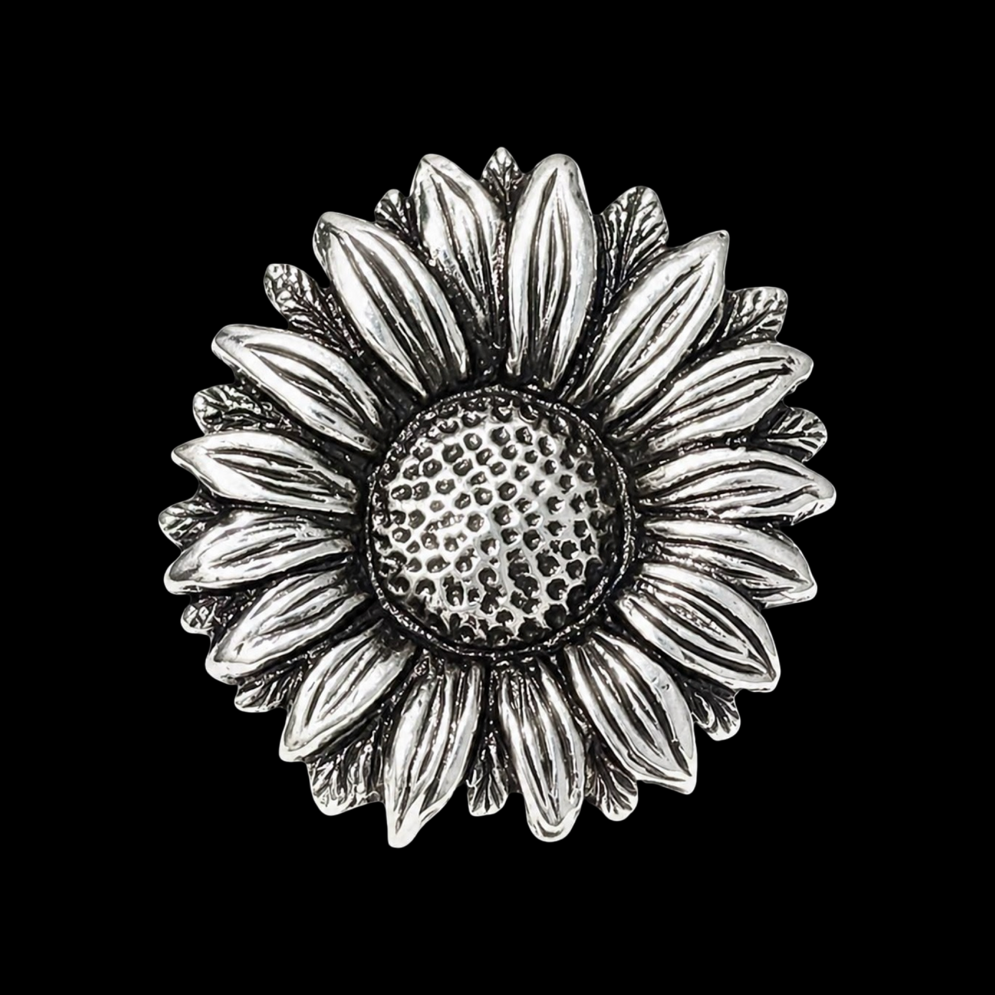 Sterling Silver ring handcrafted by Native American artist Ryan Chee