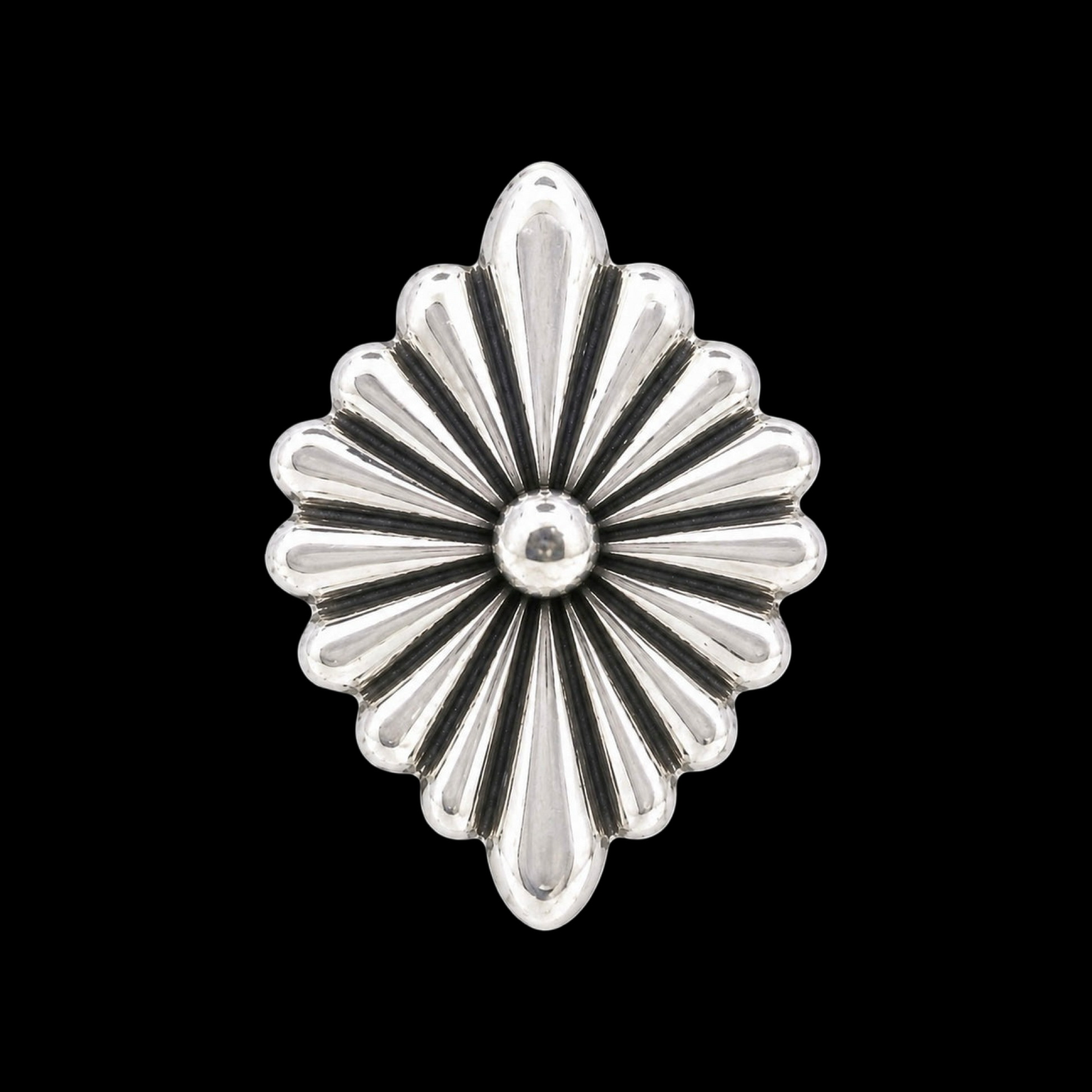 Sterling Silver ring handcrafted by Native American artist Ryan Chee