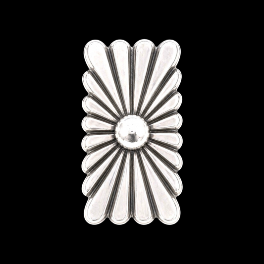 Sterling Silver ring handcrafted by Native American artist Ryan Chee
