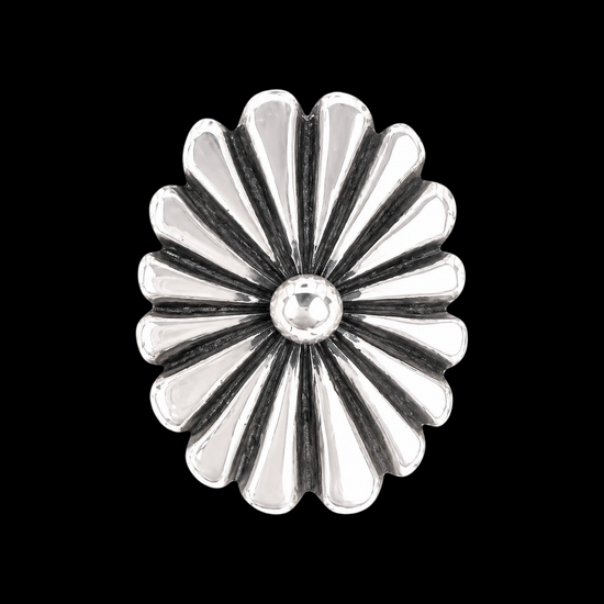Sterling Silver ring handcrafted by Native American artist Ryan Chee