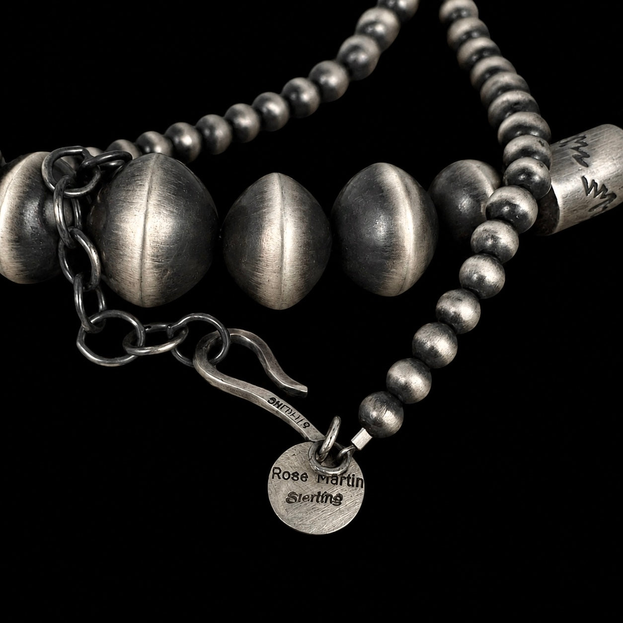 Handcrafted navajo pearls handcrafted by Native American artist Rose Martin