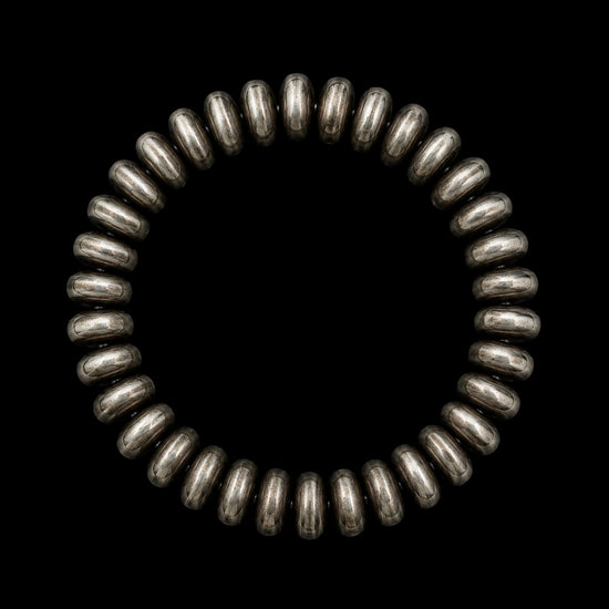 Sterling Silver stretch bracelets Handcrafted by non-native artisan