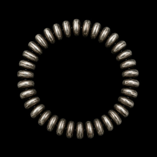 Sterling Silver stretch bracelets Handcrafted by non-native artisan