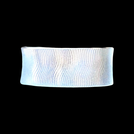Argentum Silver cuff handcrafted by Native American artist Harold Joe