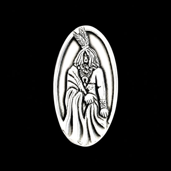 Sterling Silver ring handcrafted by Native American artist Ryan Chee