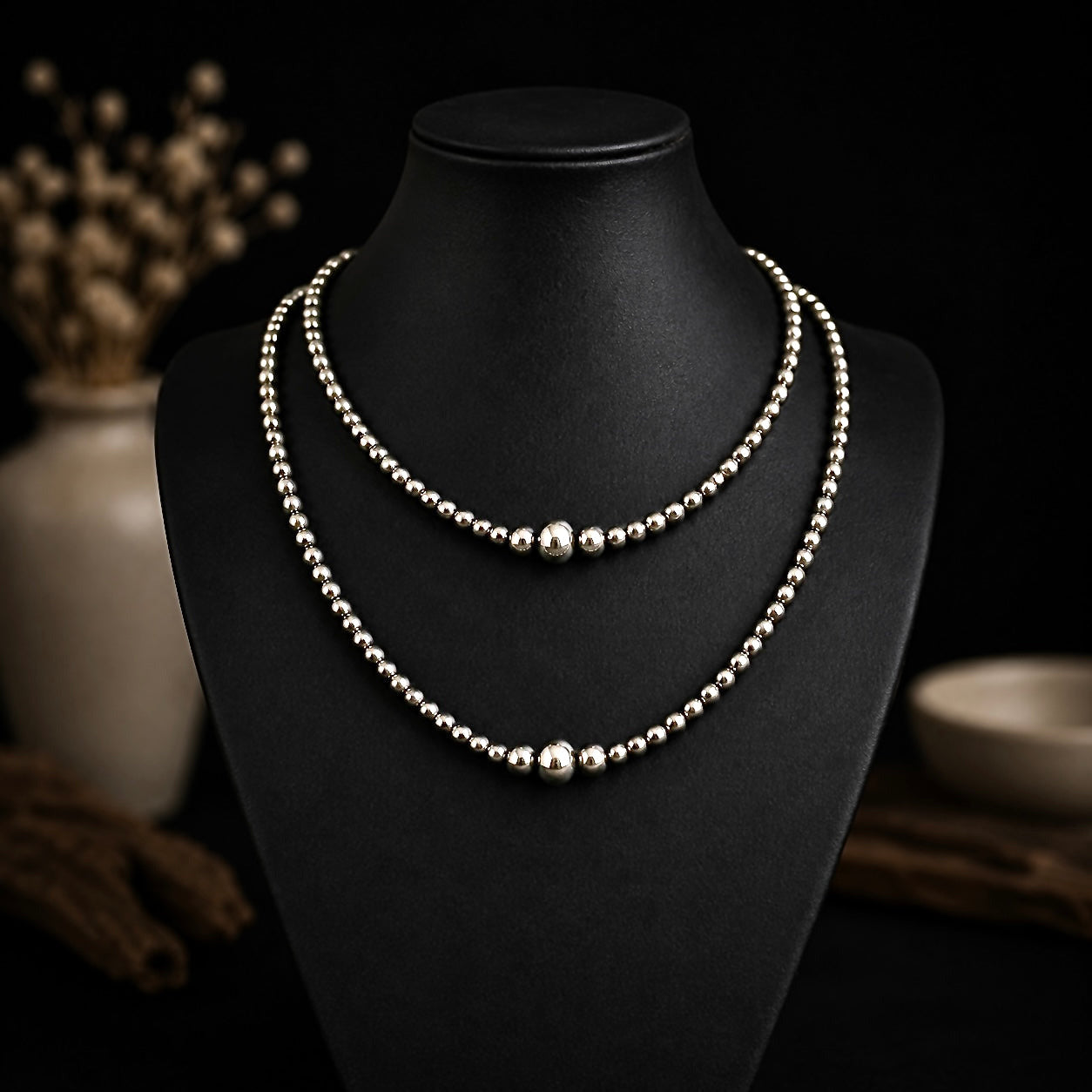 Sterling Silver sterling pearls Handcrafted by non-native artisan