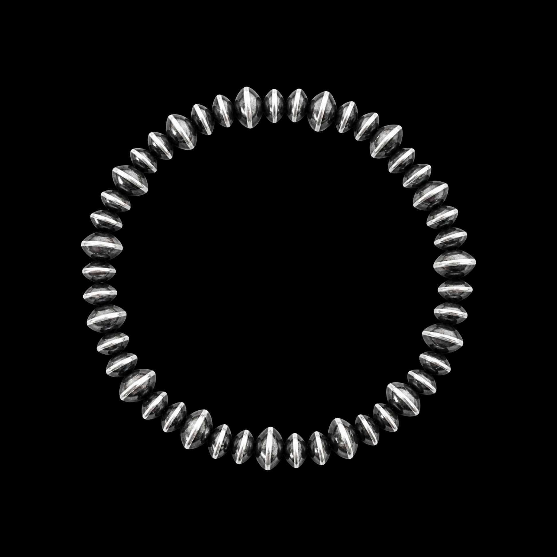 Sterling Silver Handcrafted navajo pearl bracelets handcrafted by Native American artist LaVina Dawes